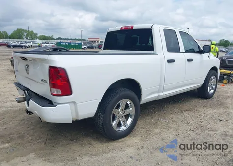 2018 Ram 1500 Express 4X4 6'4 Box из США, поврежденный, VIN 1C6RR7FT9JS184388